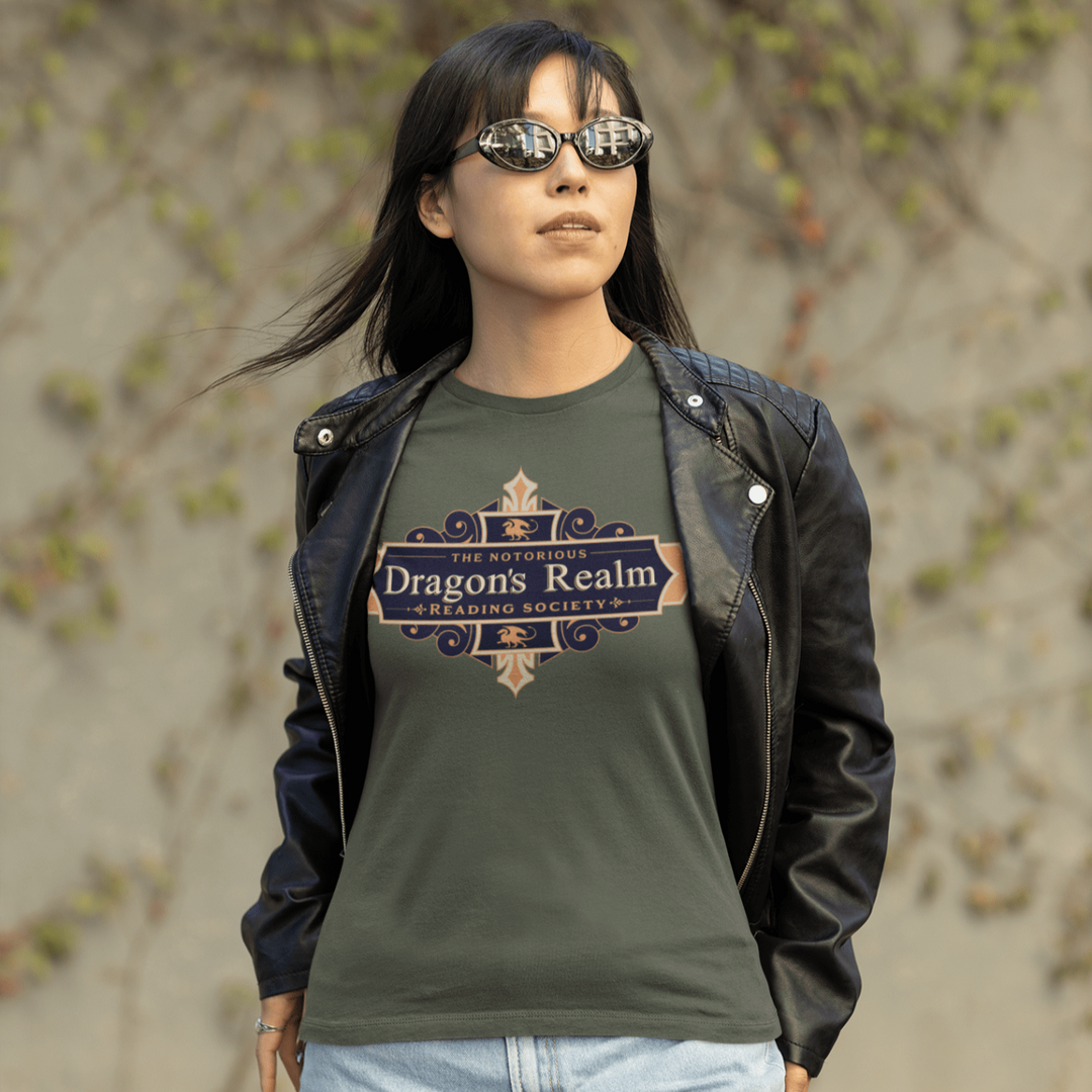 Dragon's Realm Reading Society T-Shirt - Milady's Mythical Market