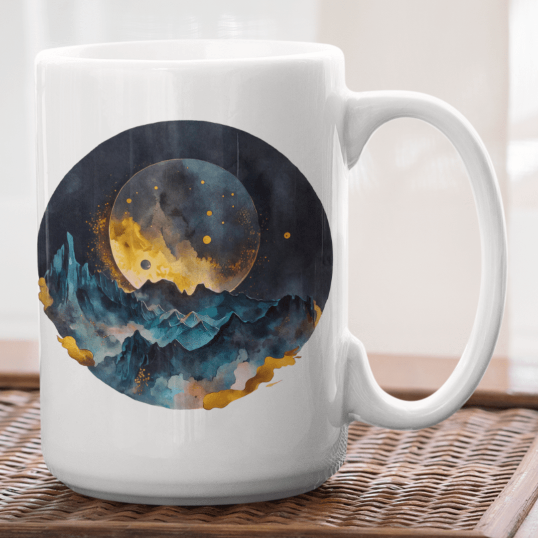 Enchanted Moon 15 oz Mug - Milady's Mythical Market
