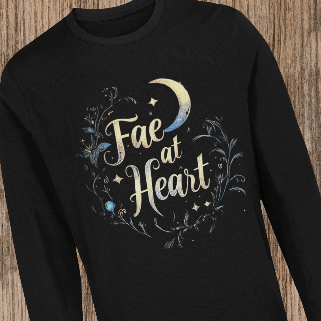 Fae at Heart Long Sleeve Tee - Milady's Mythical Market