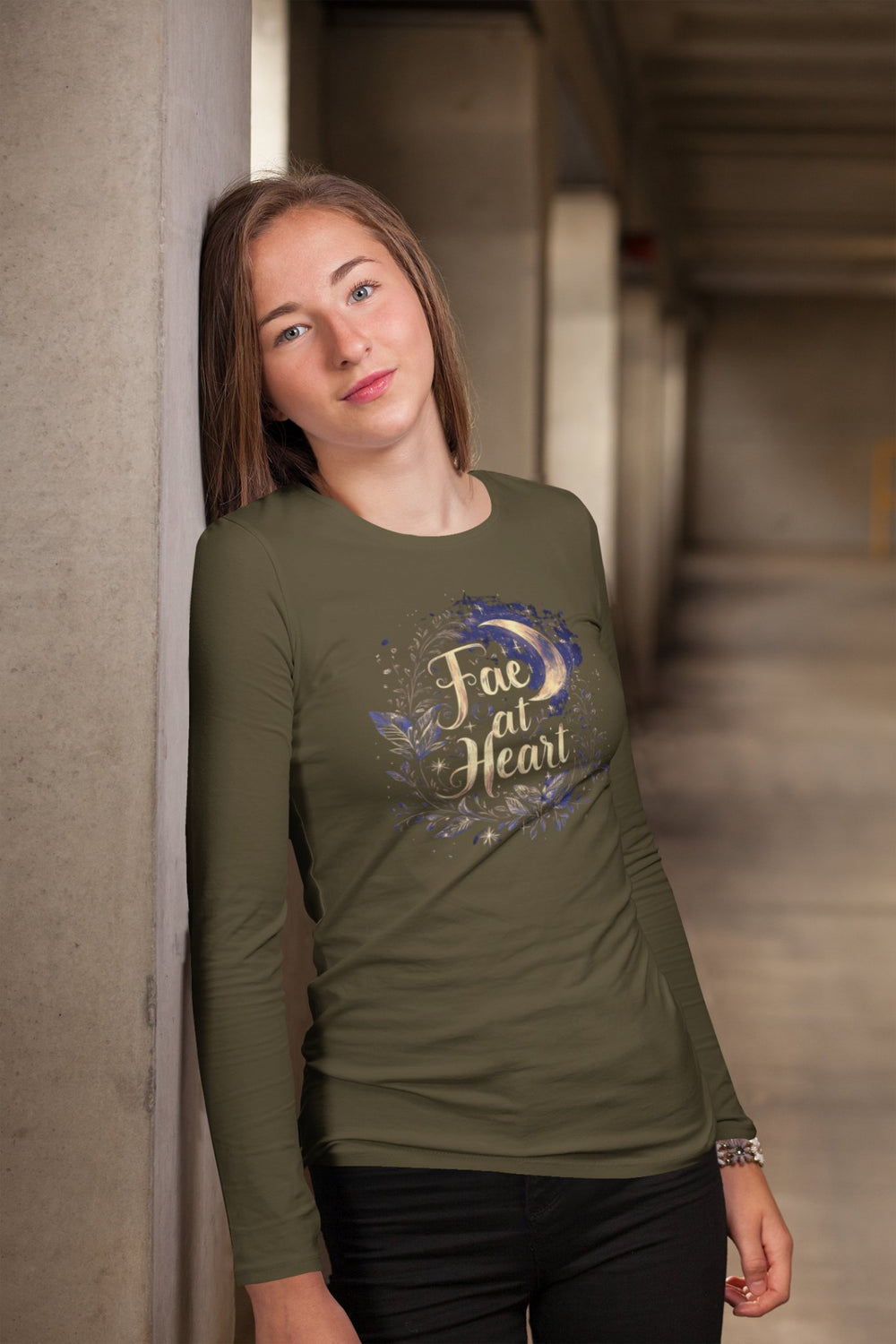 Fae at Heart Long Sleeve Tee - Milady's Mythical Market