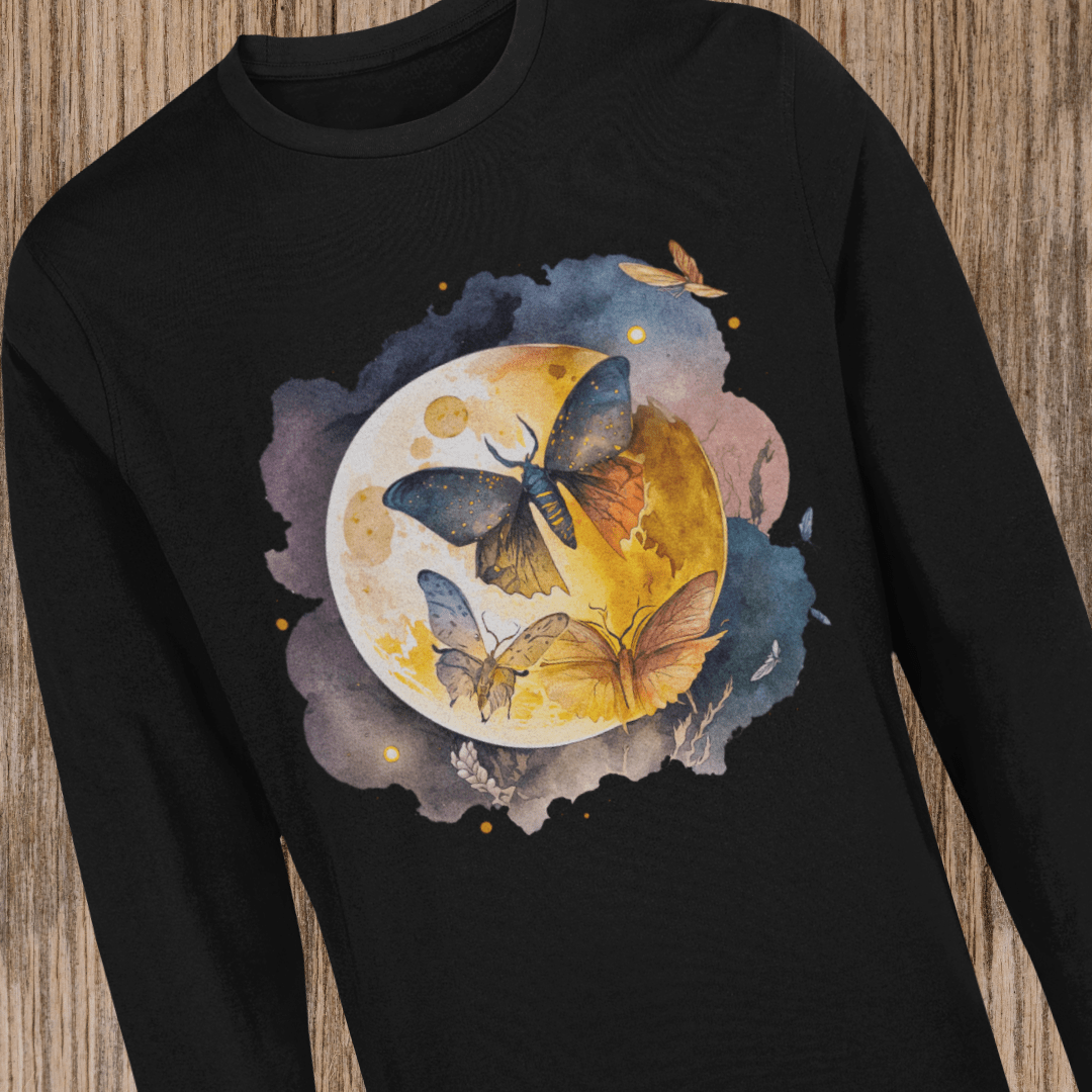 Lunar Flight Long Sleeve Tee - Milady's Mythical Market