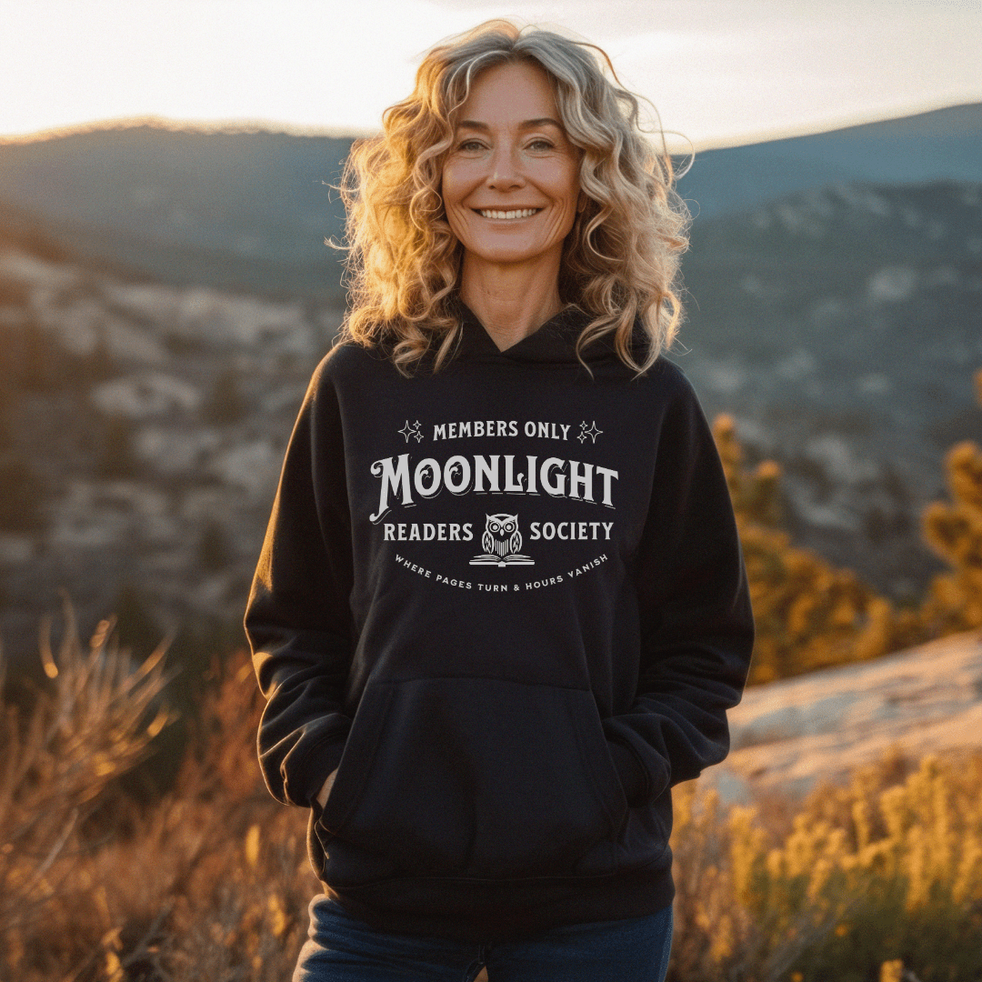 Moonlight Readers Society Hoodie - Milady's Mythical Market