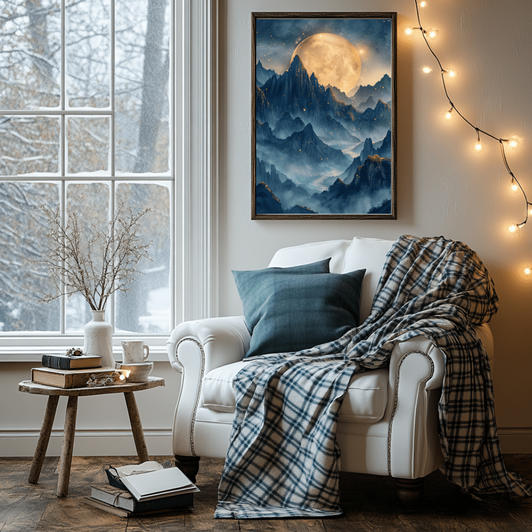 Moonlit Horizons Premium Poster - Milady's Mythical Market