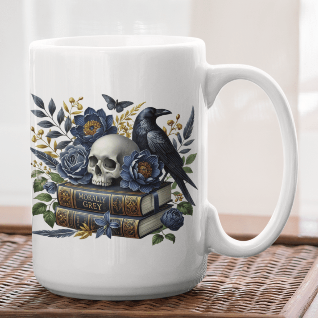 Morally Grey 15oz Mug - Milady's Mythical Market
