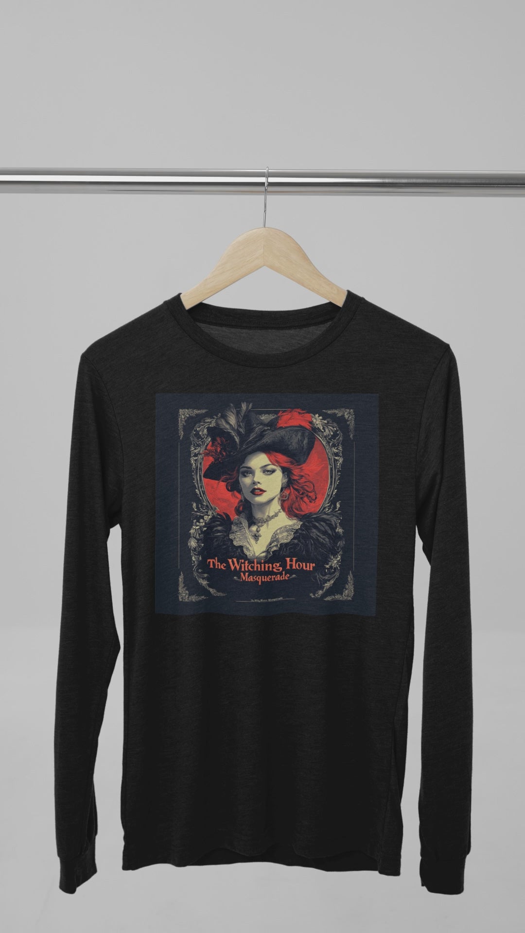 Witching Hour Masquerade Long Sleeve Tee