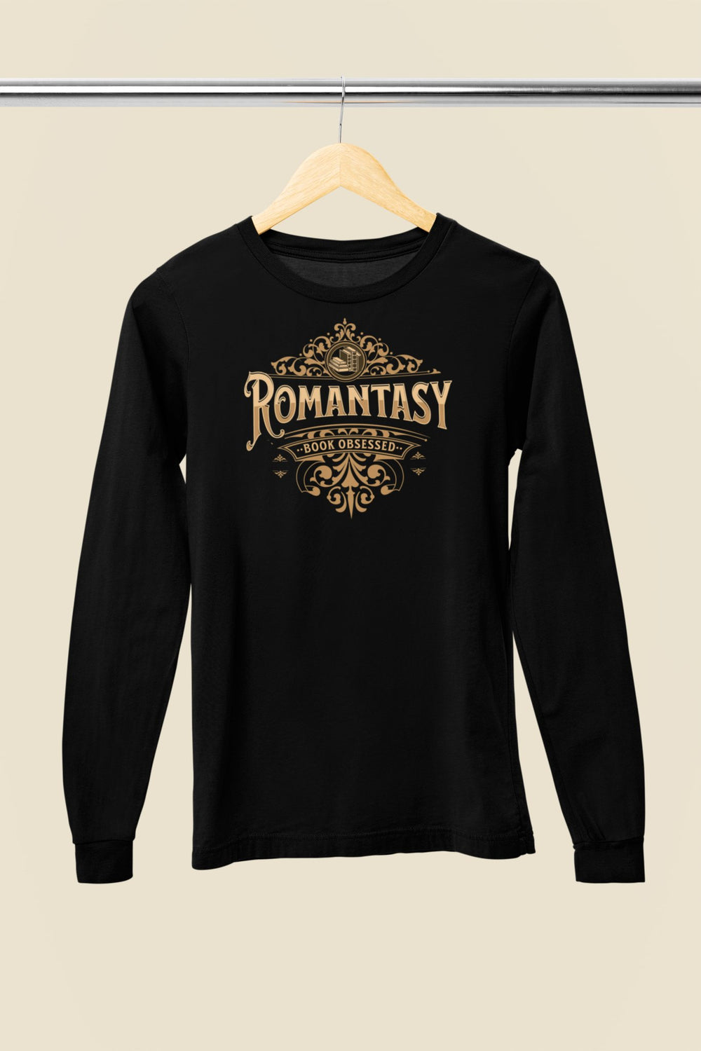 Romantasy Book Obsessed Long Sleeve Tee - Milady's Mythical Market