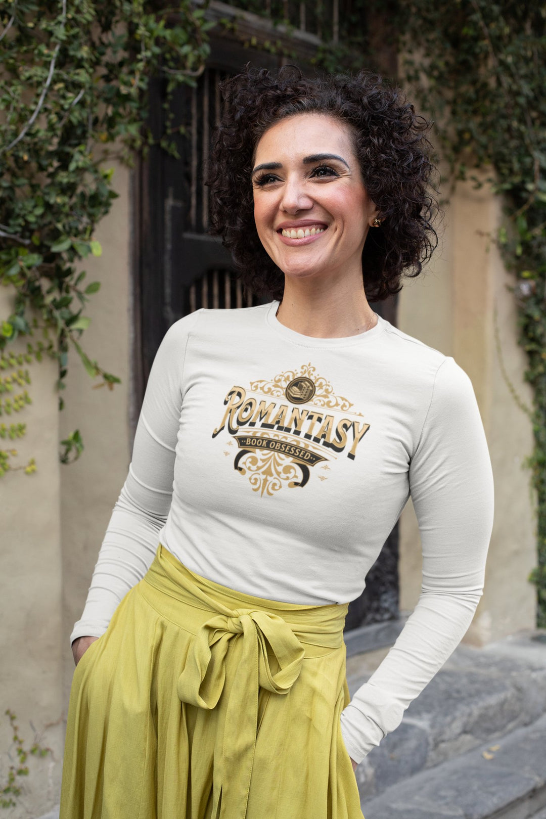 Romantasy Book Obsessed Long Sleeve Tee - Milady's Mythical Market