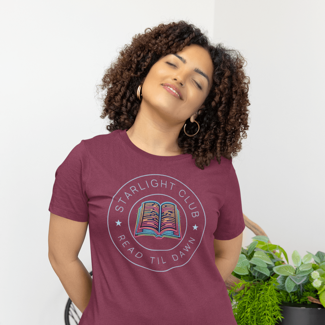 Starlight Club – Read Til Dawn T-Shirt - Milady's Mythical Market