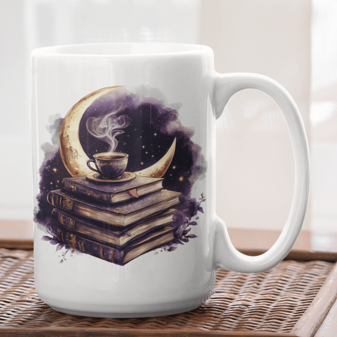 Starlit Books 15oz Mug - Milady's Mythical Market