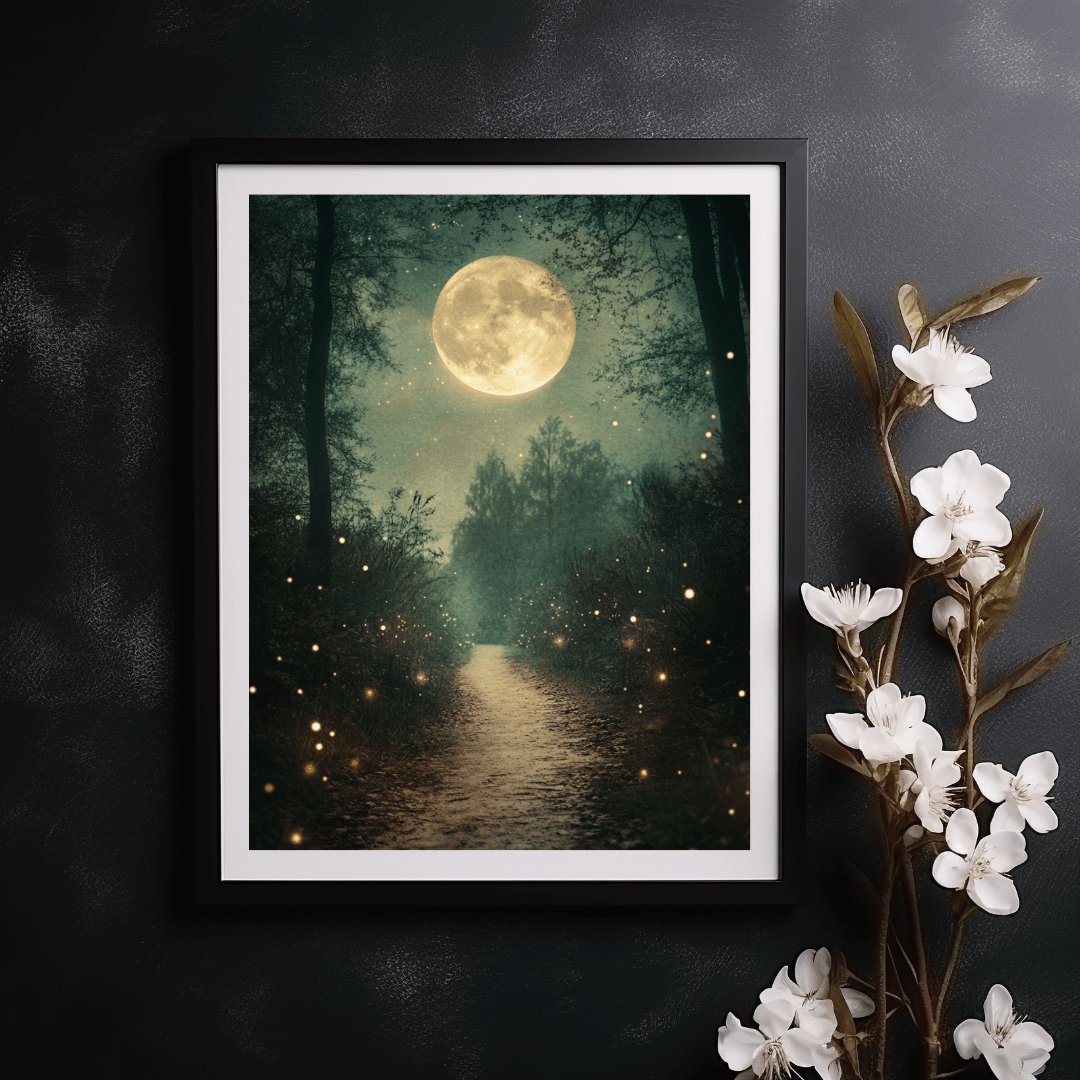 The Enchanted Trail Premium Luster Poster - Milady's Mythical Market
