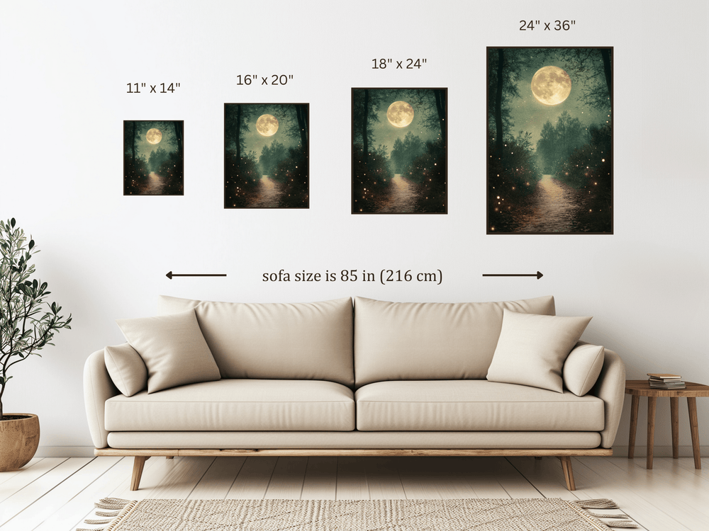 The Enchanted Trail Premium Luster Poster - Milady's Mythical Market