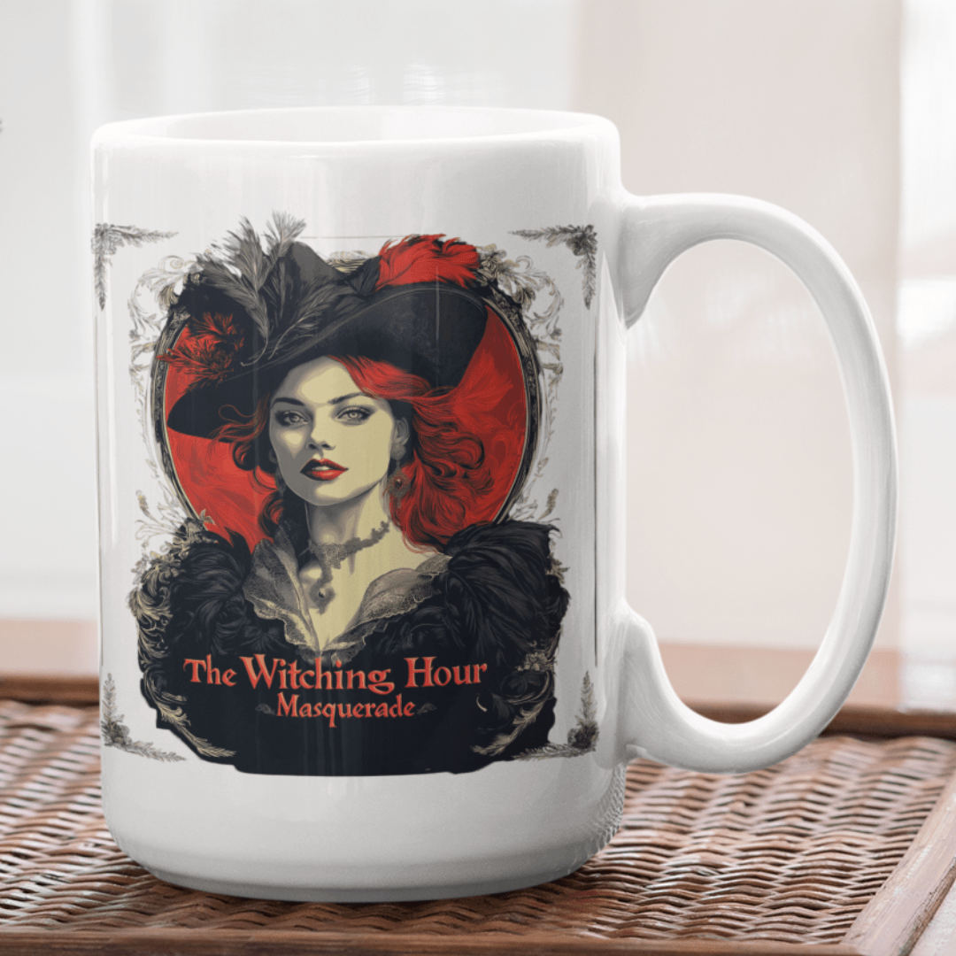 The Witching Hour Masquerade 15 oz Mug - Milady's Mythical Market