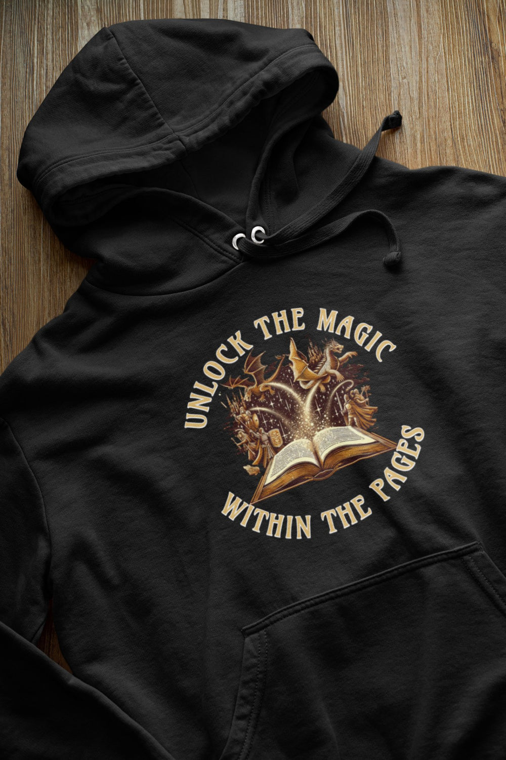 Unlock The Magic Within The Pages Hoodie - Milady's Mythical Market