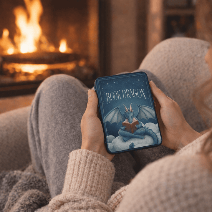 Book Dragon Kindle Case - Read Til Dawn