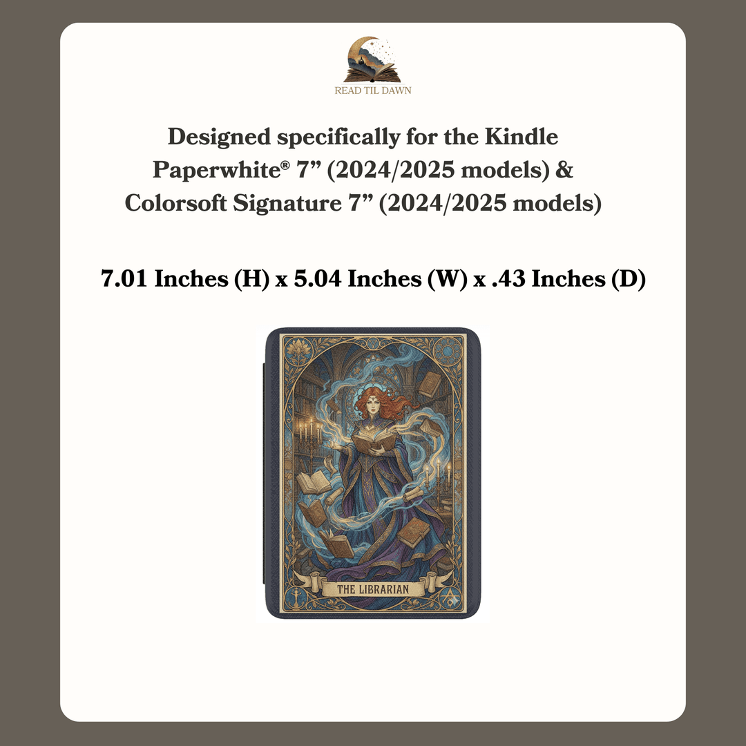 Book Dragon Kindle Case - Read Til Dawn