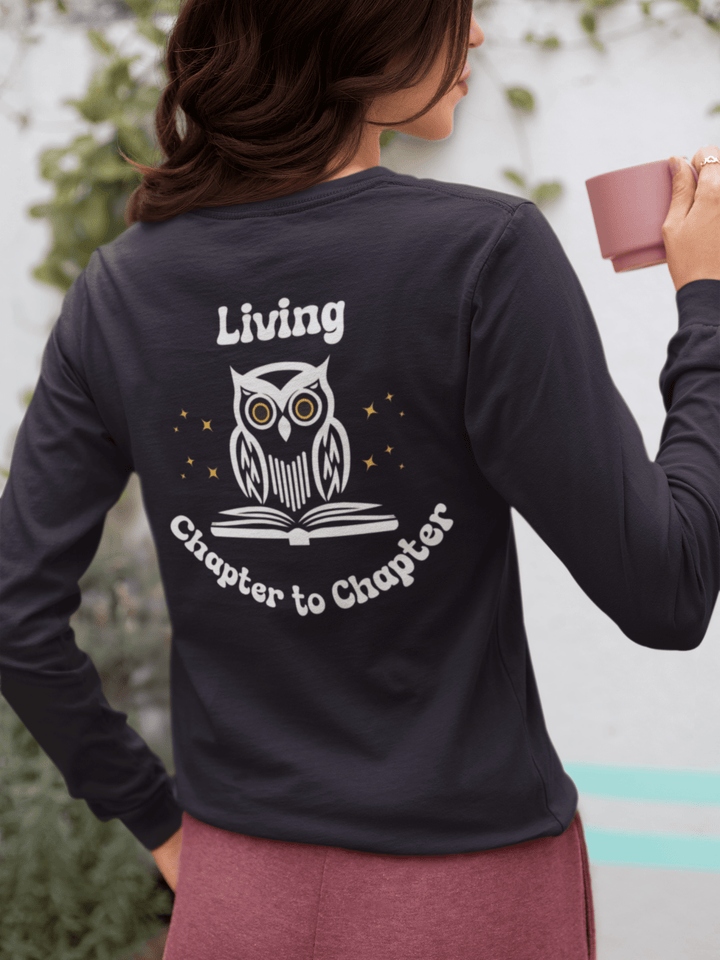 Chapter to Chapter Long Sleeve [Back Logo] - Milady's Mythical Market