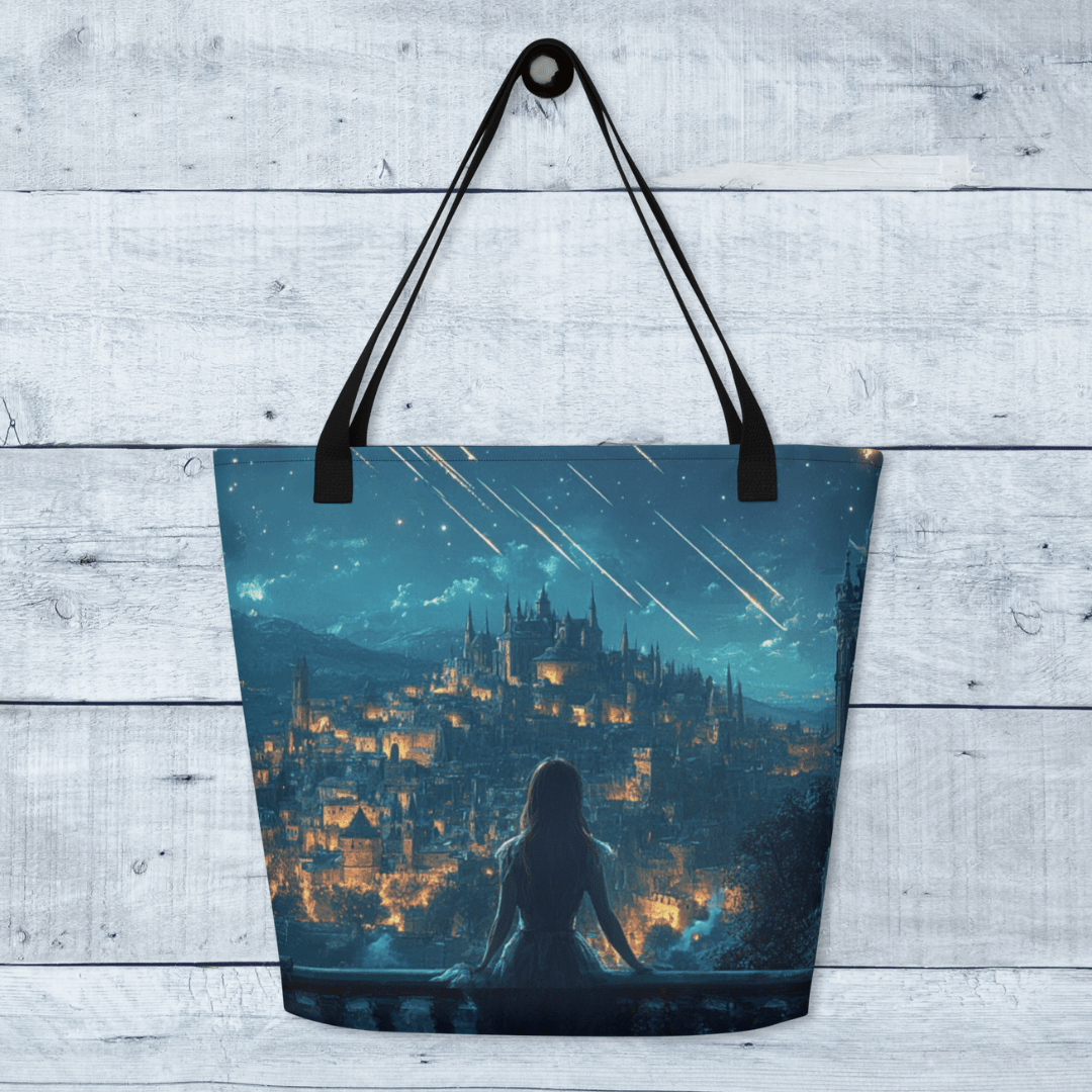 City of Starlight Oversized Tote Bag - Milady's Mythical Market