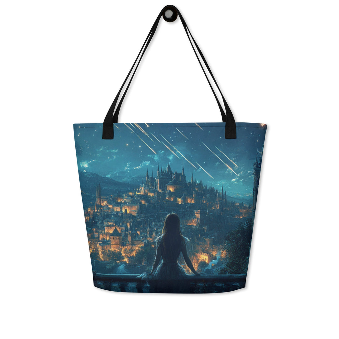 City of Starlight Oversized Tote Bag - Milady's Mythical Market