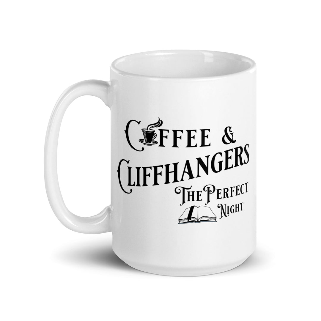 Coffee & Cliffhangers 15oz Mug - Milady's Mythical Market