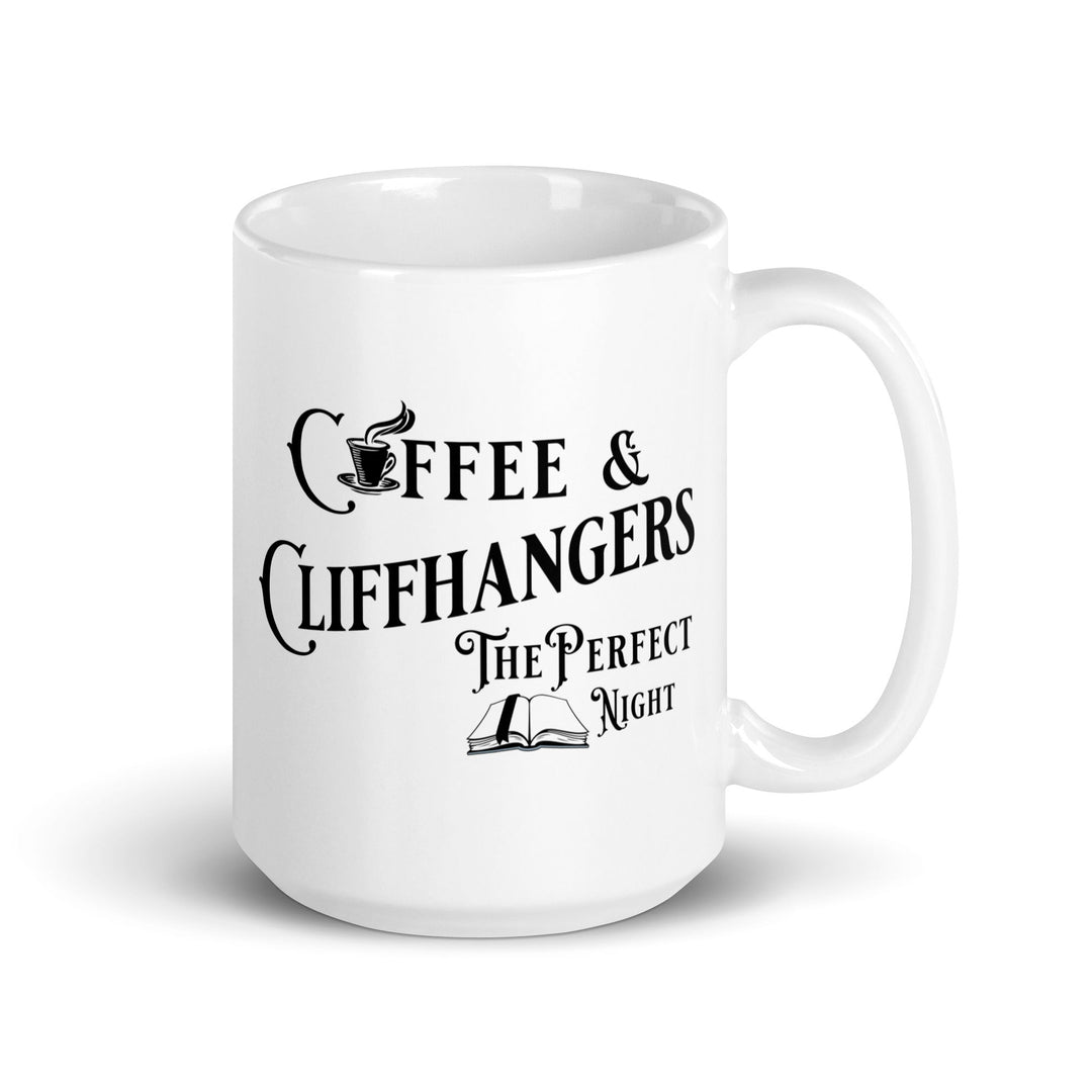 Coffee & Cliffhangers 15oz Mug - Milady's Mythical Market
