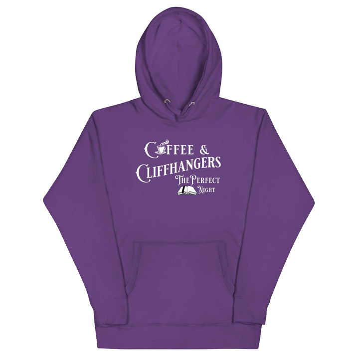 Coffee & Cliffhangers Hoodie - Milady's Mythical Market