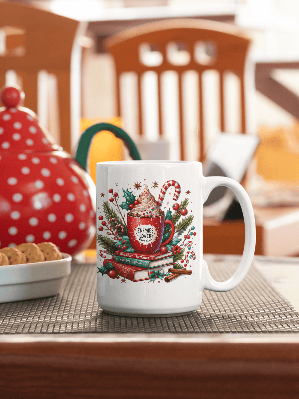 Enemies to Lovers Book Club Mug (15oz) - Read Til Dawn