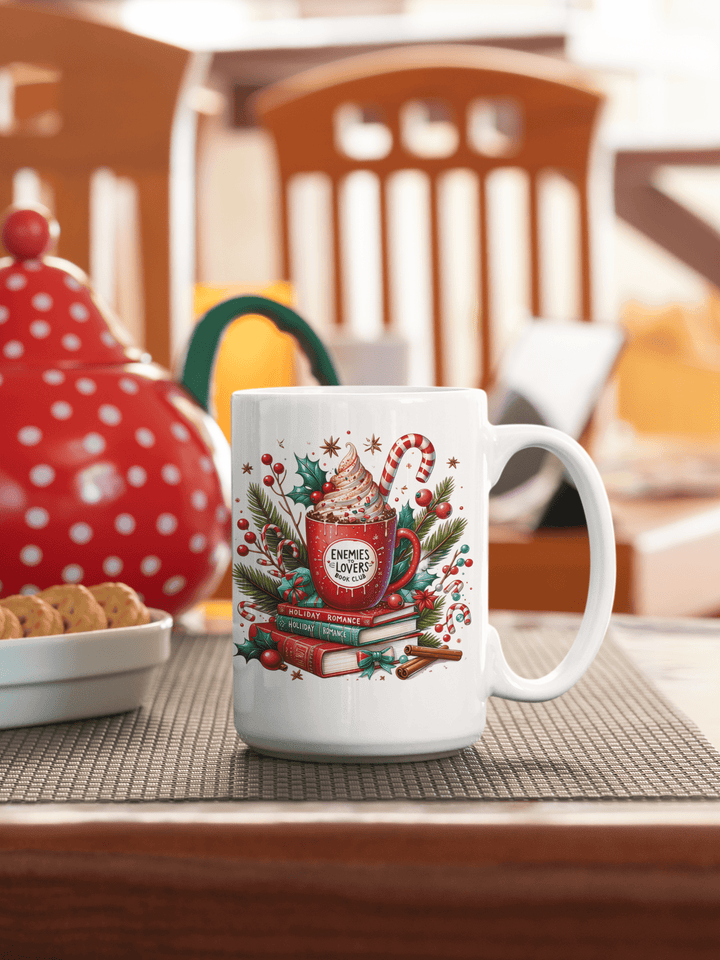Enemies to Lovers Book Club Mug (15oz) - Read Til Dawn
