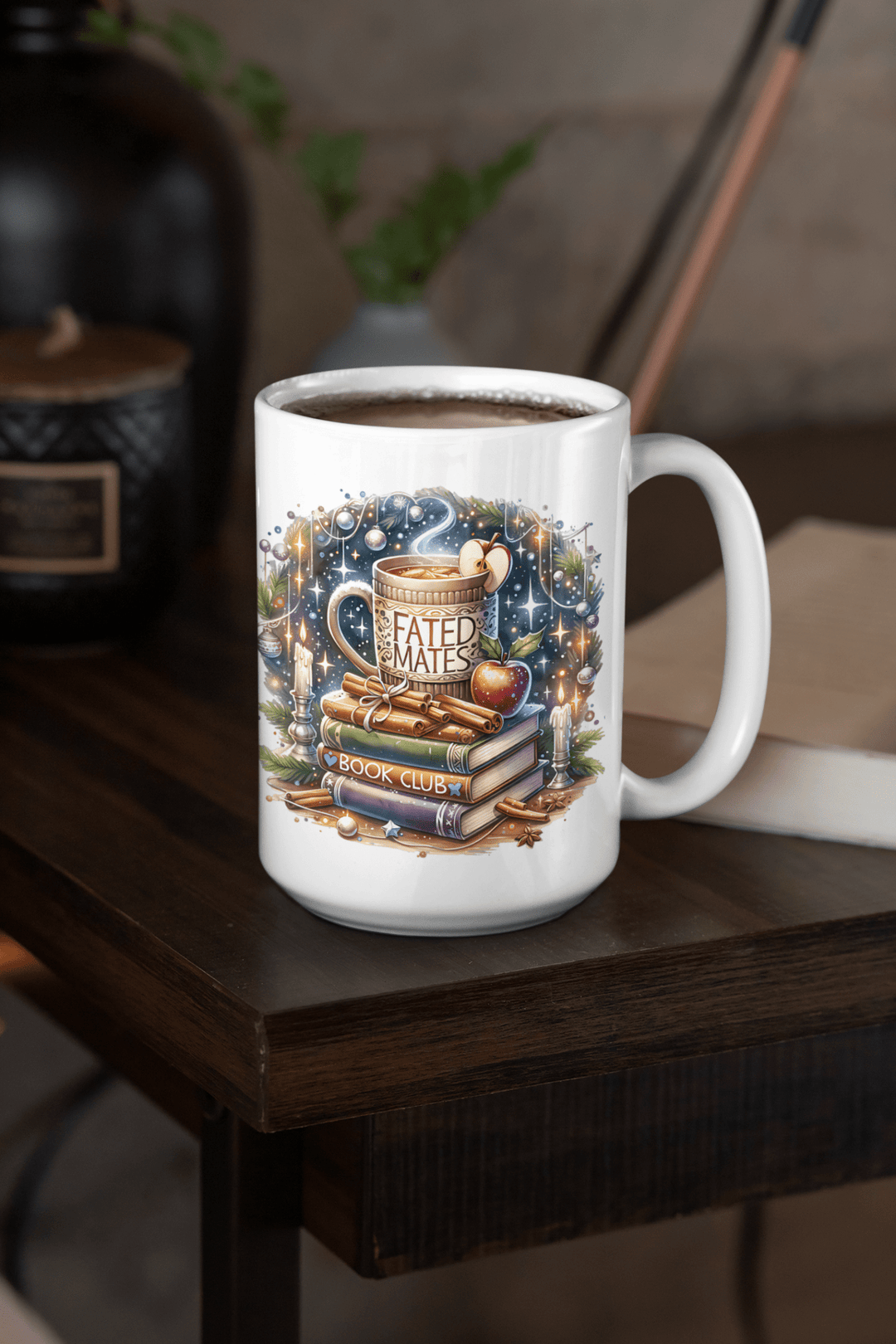 Fated Mates Book Club Mug (15oz) - Read Til Dawn