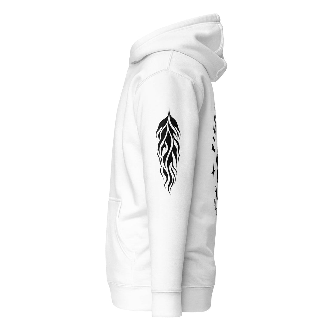 Fierce & Fiery Premium Hoodie - [Black Font/Logo] - Milady's Mythical Market