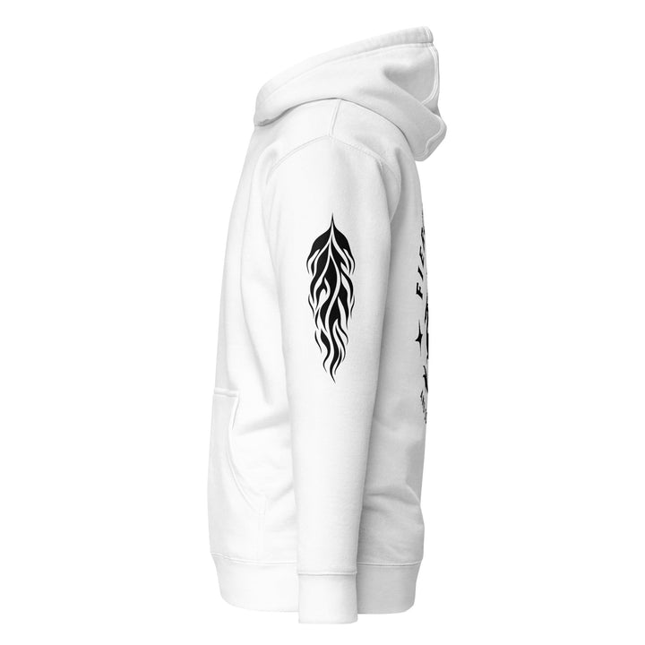 Fierce & Fiery Premium Hoodie - [Black Font/Logo] - Milady's Mythical Market