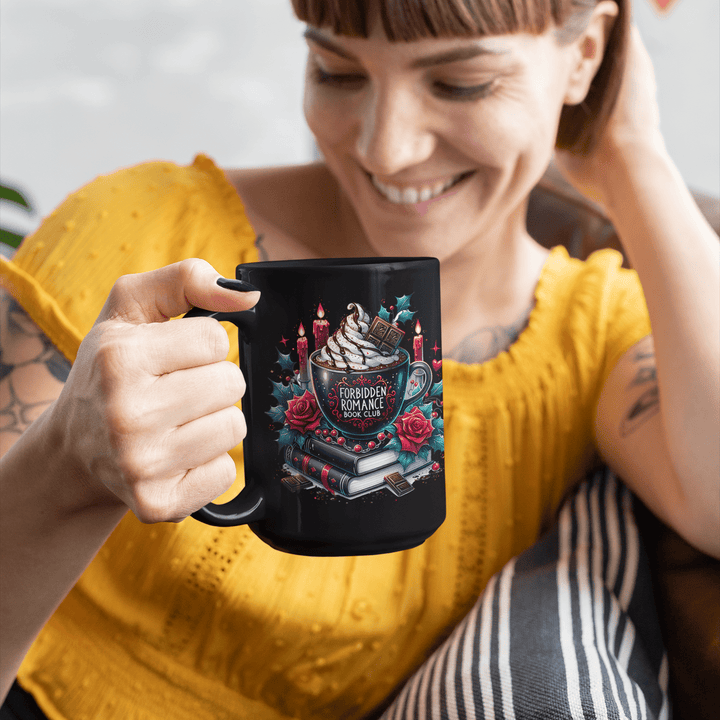 Forbidden Romance Book Club Mug (15oz) - Read Til Dawn