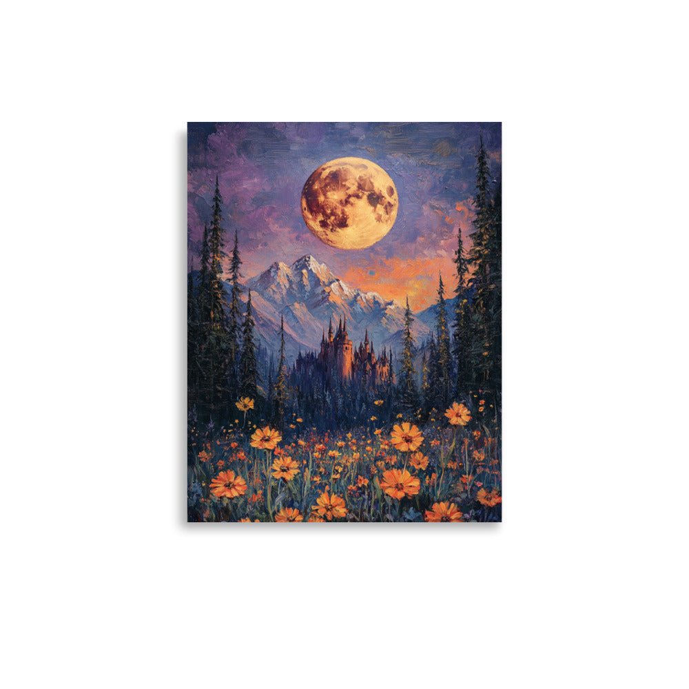 Harvest Moon Premium Luster Poster - Milady's Mythical Market