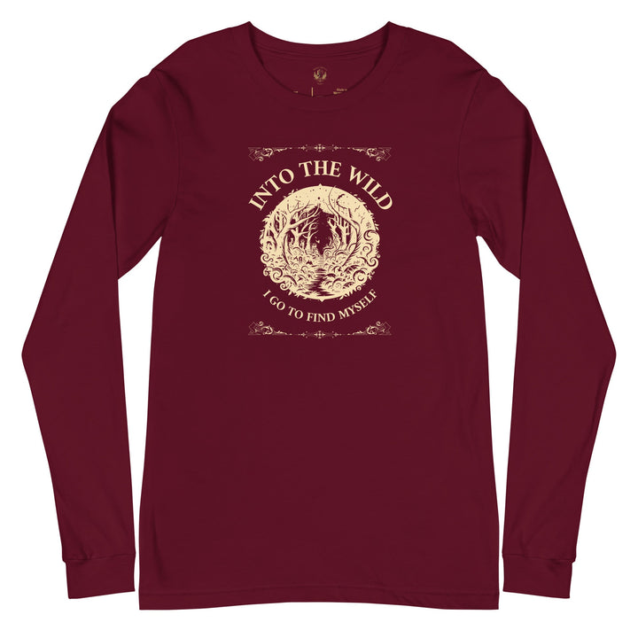 Into The Wild I Go Long Sleeve Tee - Milady's Mythical Market