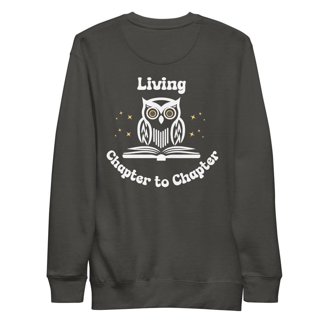Living Chapter to Chapter Crewneck Sweatshirt - Read Til Dawn