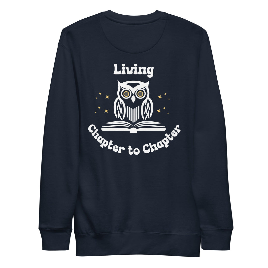 Living Chapter to Chapter Crewneck Sweatshirt - Read Til Dawn