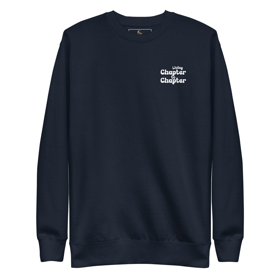 Living Chapter to Chapter Crewneck Sweatshirt - Read Til Dawn