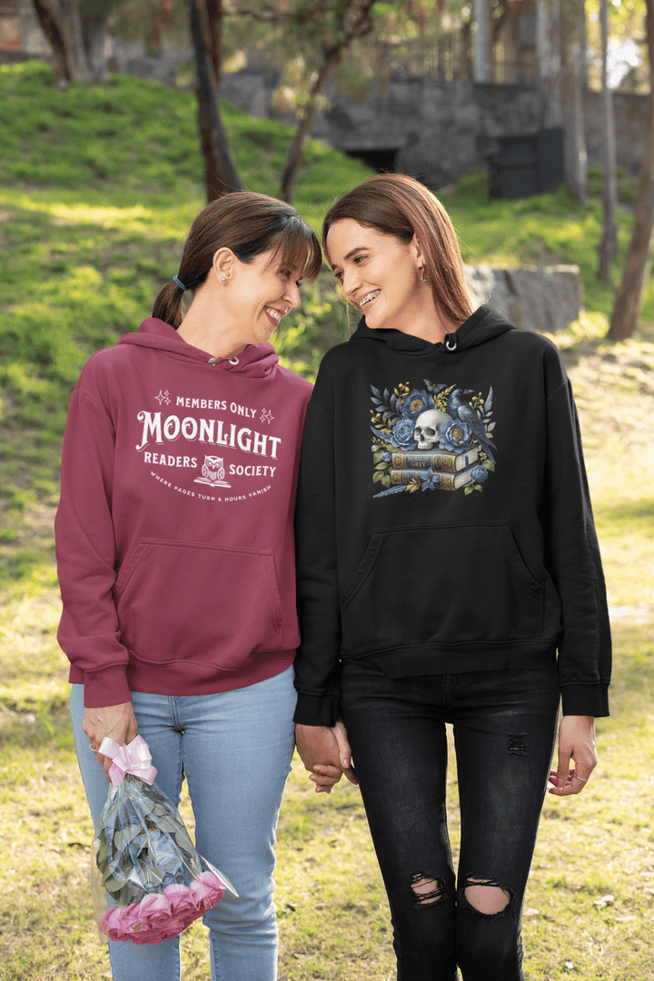 Moonlight Readers Society Hoodie - Milady's Mythical Market