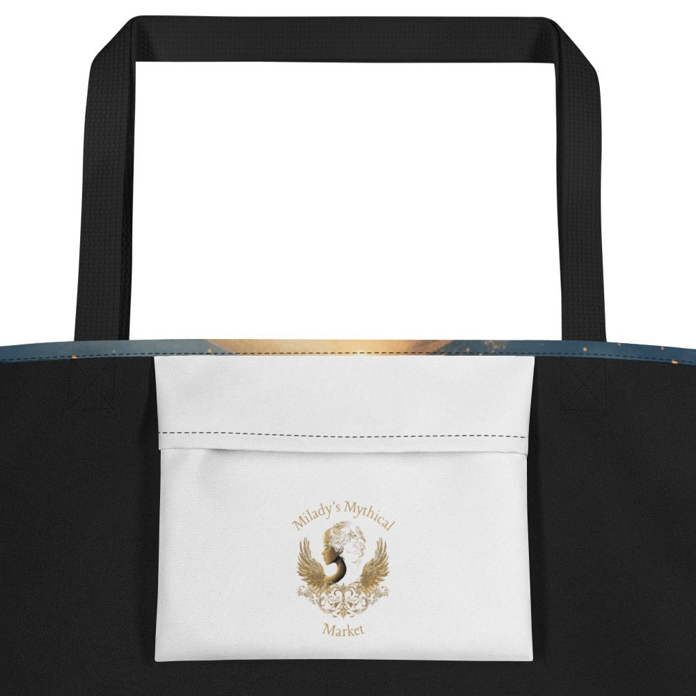 Moonlit Horizons Oversized Tote Bag - Milady's Mythical Market