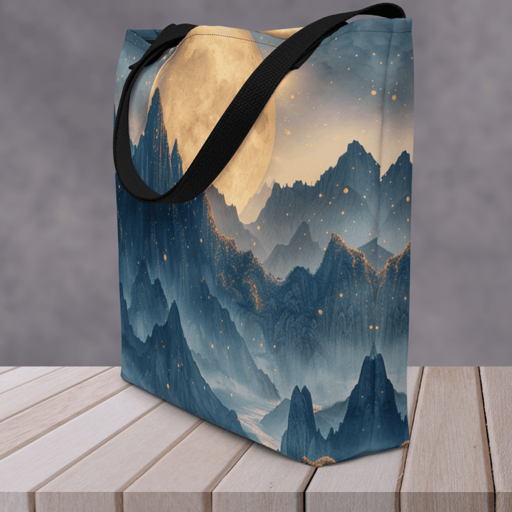 Moonlit Horizons Oversized Tote Bag - Milady's Mythical Market