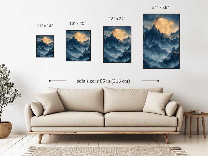 Moonlit Horizons Premium Poster - Milady's Mythical Market