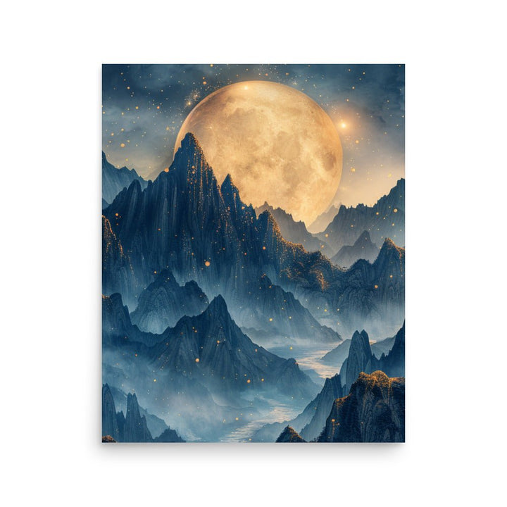 Moonlit Horizons Premium Poster - Milady's Mythical Market