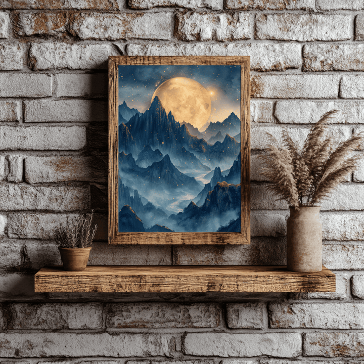 Moonlit Horizons Premium Poster - Milady's Mythical Market