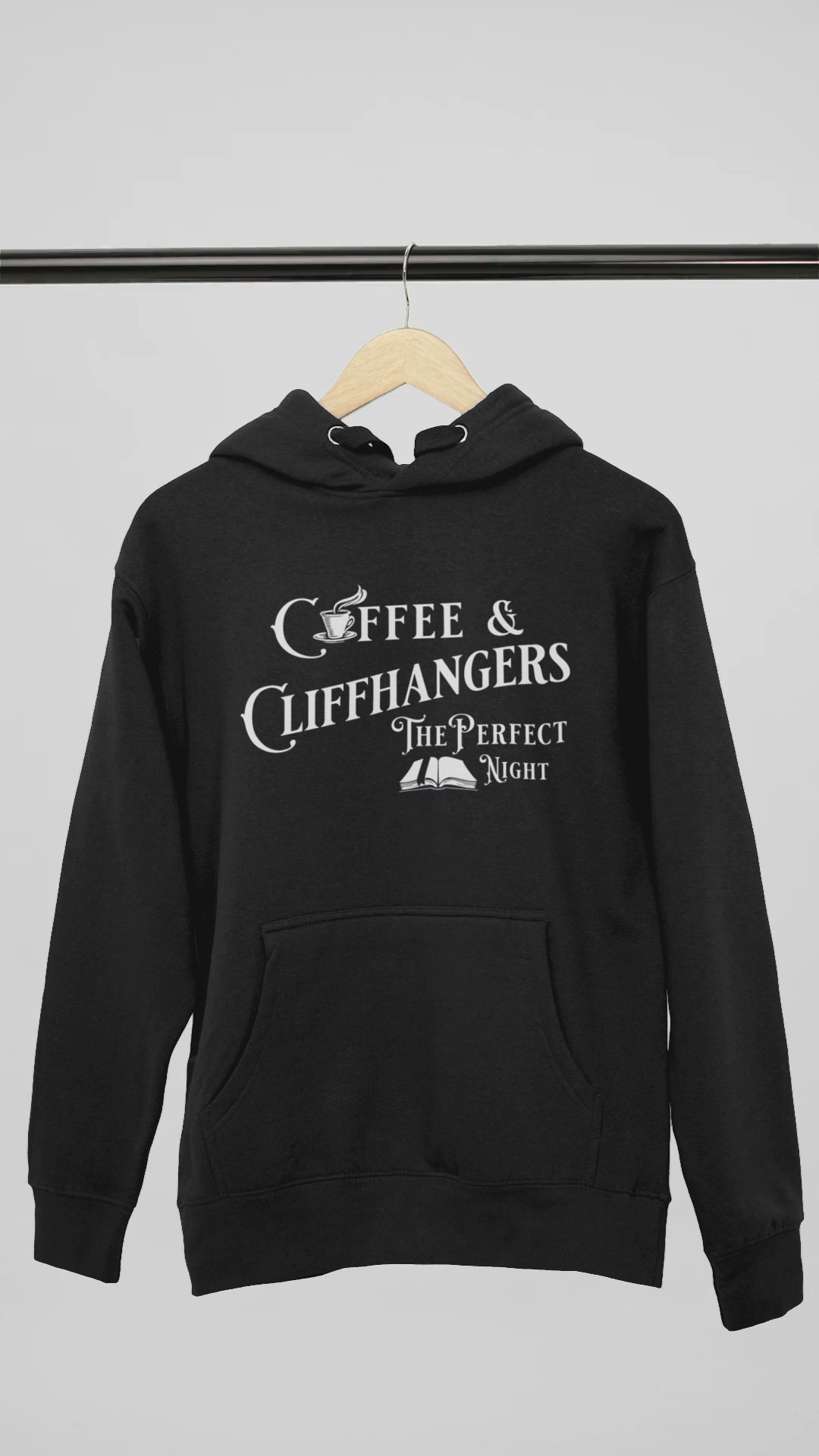 Coffee & Cliffhangers Hoodie
