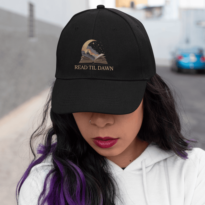Read Til Dawn Baseball Hat - Read Til Dawn