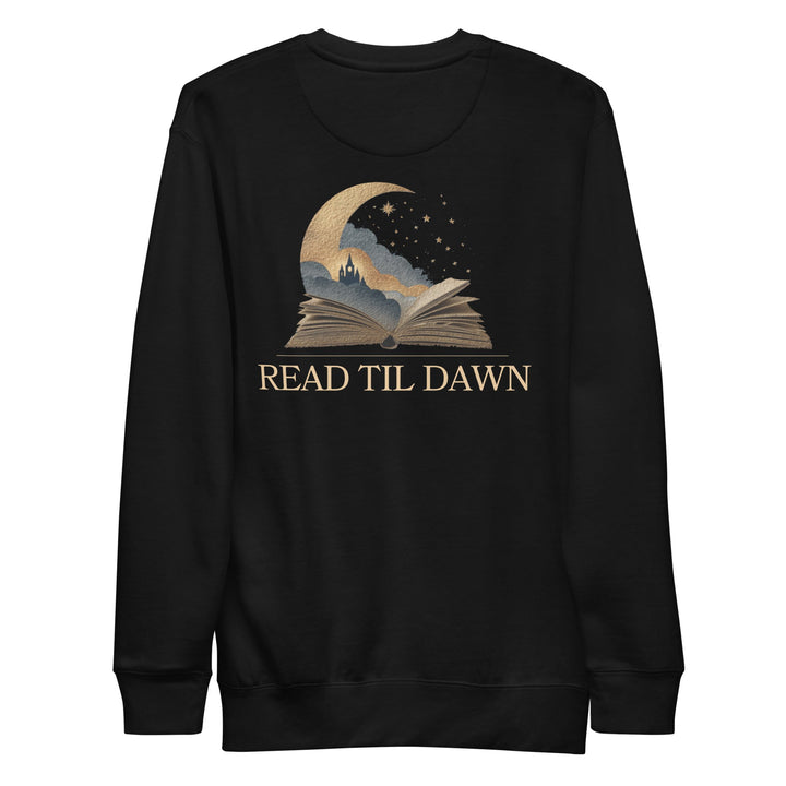 Read Til Dawn Crewneck Sweatshirt - Read Til Dawn