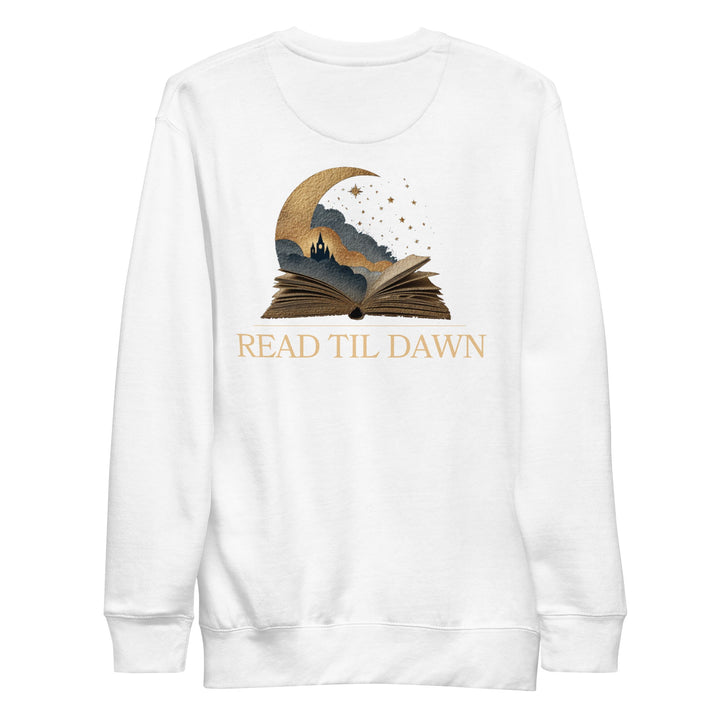 Read Til Dawn Crewneck Sweatshirt - Read Til Dawn