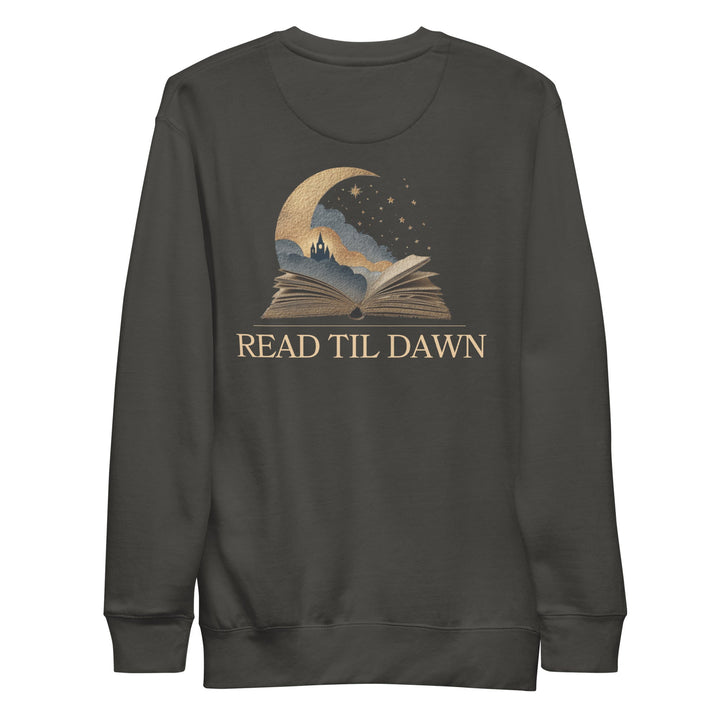 Read Til Dawn Crewneck Sweatshirt - Read Til Dawn