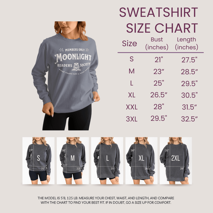 Read Til Dawn Crewneck Sweatshirt - Read Til Dawn