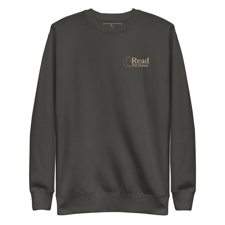 Read Til Dawn Crewneck Sweatshirt - Read Til Dawn