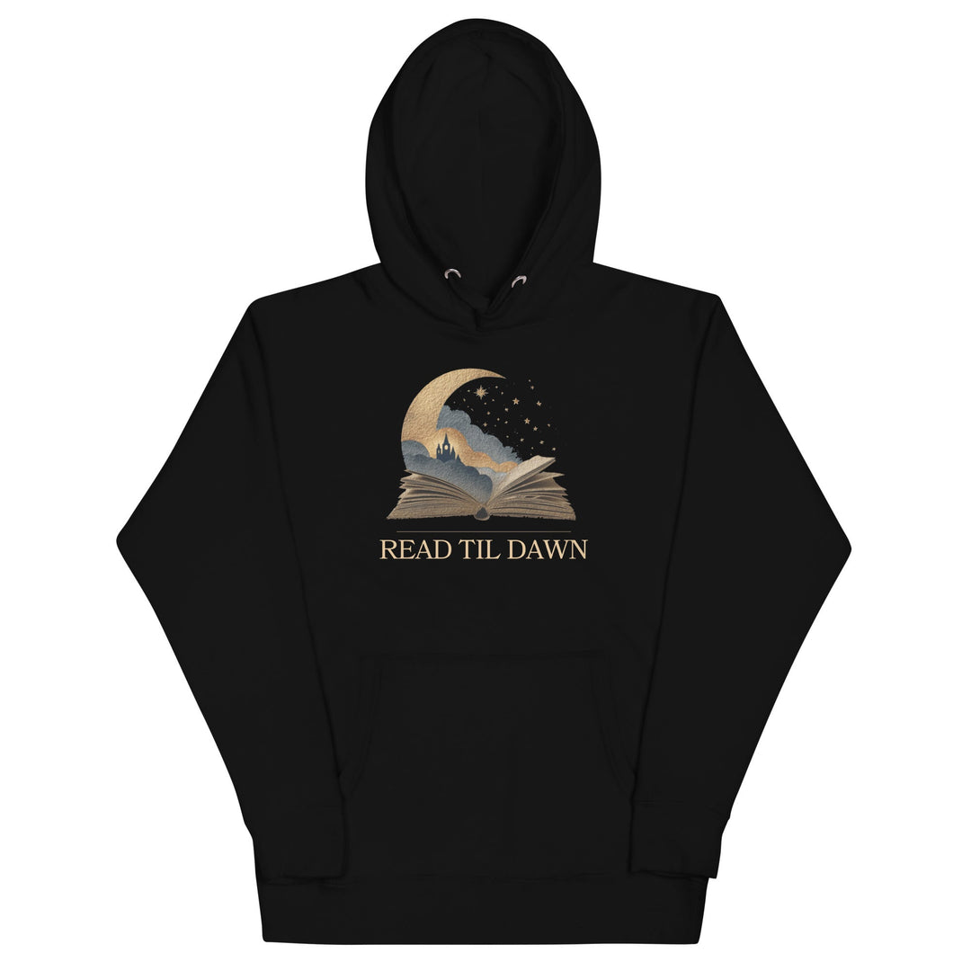 Read Til Dawn (Front Design) Premium Hoodie - Read Til Dawn